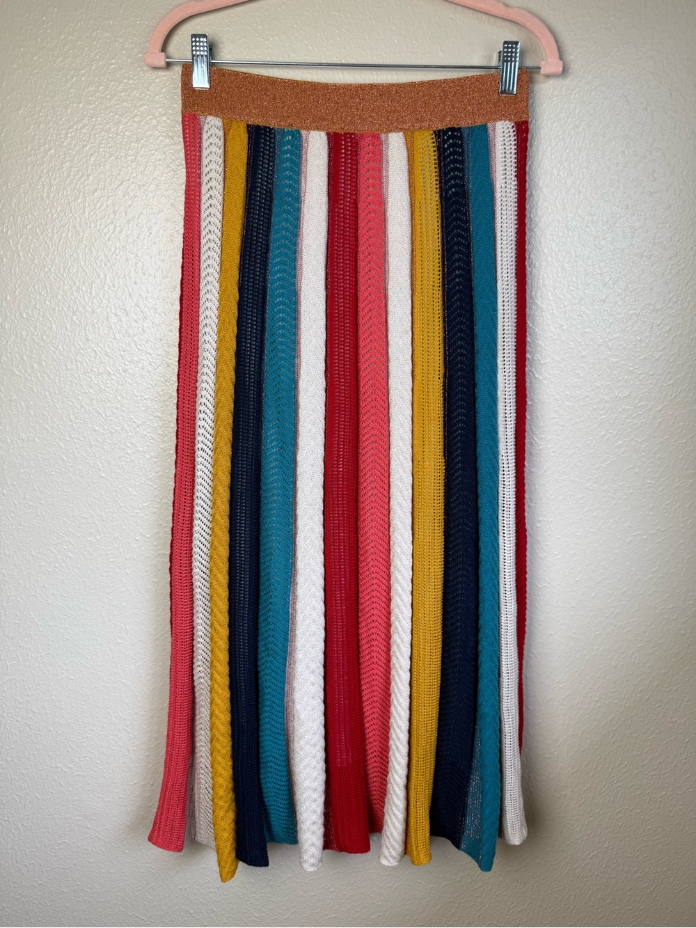 Farm Rio Jimena Knit Maxi Skirt